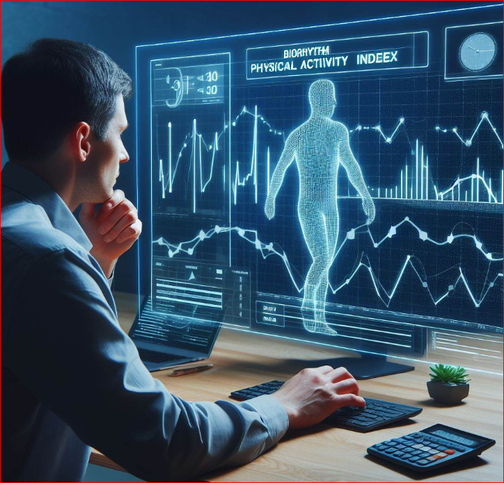 바이오리듬 계산하는 남자